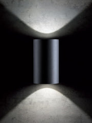 Aluminum Ceiling Lamp with Transparent Glass Diffuser, 12W, 1420 Lumens, Warm Corten Light