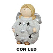Angelo con led nci-3812 cm. 29 x 18 h 36