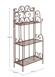 Melanie Brown 3-Tier Shelf cm 124 h