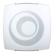 Ceiling lamp 1xE27 Hooks Wire Steel Glass Plate White E-Energy Galatea