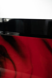 Decorative panel with white wood finish 80x110x4 cm