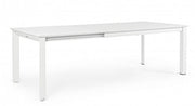 Extendable garden table Konnor white