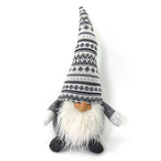 Blue fabric gnome 20,5x20h45 cm