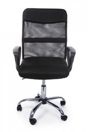 Office armchair with wheels adjustable height 94 - 104h