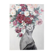 Oil painting on canvas Village 90x120 cm