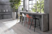 Set of 4 Polypropylene Stools 47.5cm x 47cm x 91.5cm