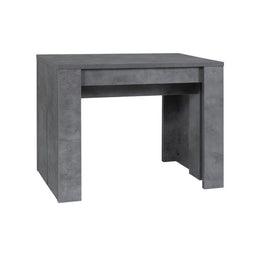 Extendable console table BAKU concrete 78x54 - 252x h78 cm