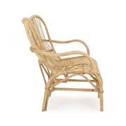 CLARITA two seater rattan outdoor sofa 119x83x h87 cm