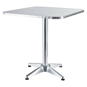 Square Aluminum Table