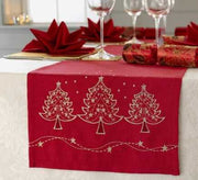 Tablecloth style 15 red cm140x180