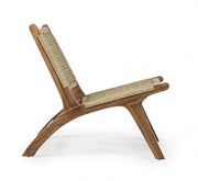 Adelita synthetic fiber garden armchair