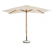 Syros 2x 3 garden umbrella natural color