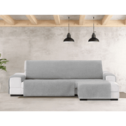Valeria right peninsula sofa cover gray 240