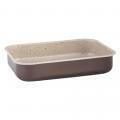 Rustic Line square pan for baking everything, measures 25x25x5 cm