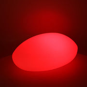 Multicolor rechargeable plastic Led lamp 40x30h15 cm