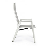 Steven Lunar garden reclining chair c-br 59x72x112h cm