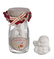 12x 8 Heart Snowman Mini Bottle
