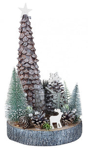 2x Silver Fay To Bacca Candle 1P