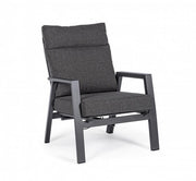 2x Armchair Recl C-C Kledi Anthracite Jx55
