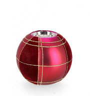 6x Velvety Red Votive Candle D100