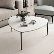 Lenny white coffee table