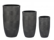 Set3 Vase Rigo To Anthracite High