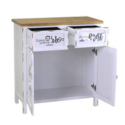 Wroclaw cabinet 2 doors + 2 drawers cm80x38,5h85