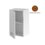 Wall cabinet for modular kitchen in antique walnut Cm 40x32xH 72 1 door