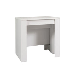 Extendable console table White BAKU 78x54 - 252x h78 cm