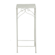 Metal Milena 1-3 Square Column, White, 30x30x73cm
