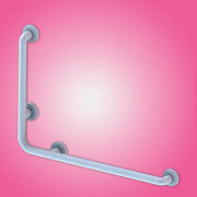 Safety Corner Handrail 78 x 55.5 cm for Disabled - White