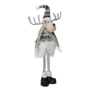 Gray fabric reindeer cm22x13h60