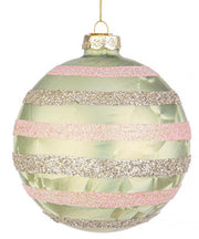 8x Green Crystal Sphere Vase - Horizontal Orientation - 100mm Diameter