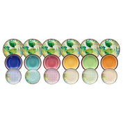 Dinner Service 18 Pieces New Jungle Multicolor Porcelain
