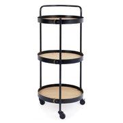 Jerrod 3 Shelf Vintage Trolley