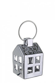 4x Silver Annecy S House Candle