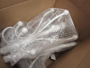 Fabric box 1-2 brown square storage folding cm36x36h20