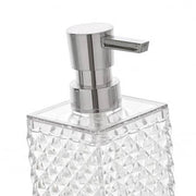 Milano series white soap dispenser