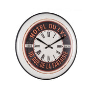 Dulys iron wall clock