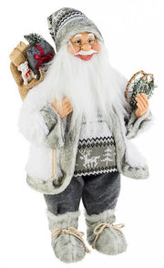 2x Silver Large Babbo Holly