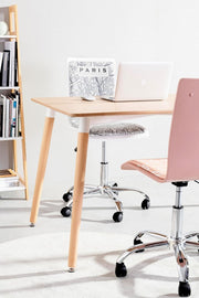 Natural style wooden table 120x80