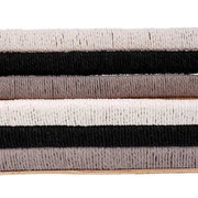 Round wooden picture with black flowers cm ø80h2,6