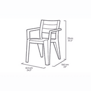 Keter White JULIE chair