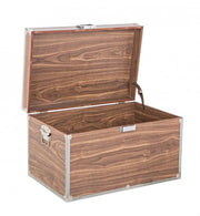 Set of 3 brown elegance trunks