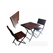 Outdoor Set Coffee Table plus Two Chairs