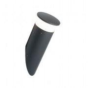 Aluminum Die-Cast Wall Light, Opal Thermoplastic Diffuser, 9W, 920 Lumens, Natural Light, IP65 Graphite