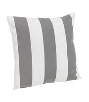 White-Grey Striped Cushion 43X43