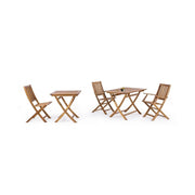 Rectangular folding garden table 120x70x h73 cm