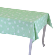 Rectangular water green life fabric tablecloth cm140x240