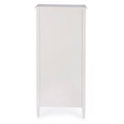 Narrow chest of drawers in wood with six drawers Bianca EUNICE 56x36x h119 cm